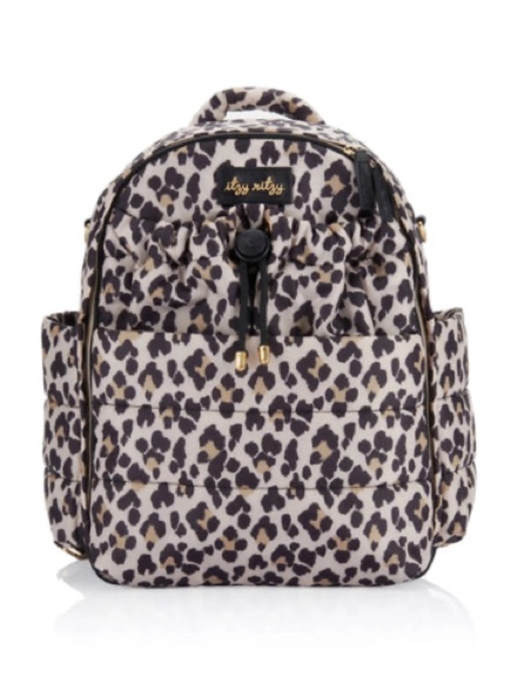 Itzy Ritzy Leopard Print Convertible Diaper Bag Backpack / Tote